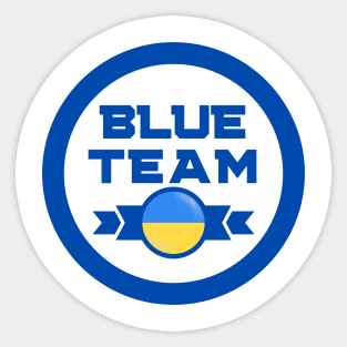 Cybersecurity Blue Team Ukraine Gamification Badge CTF Sticker